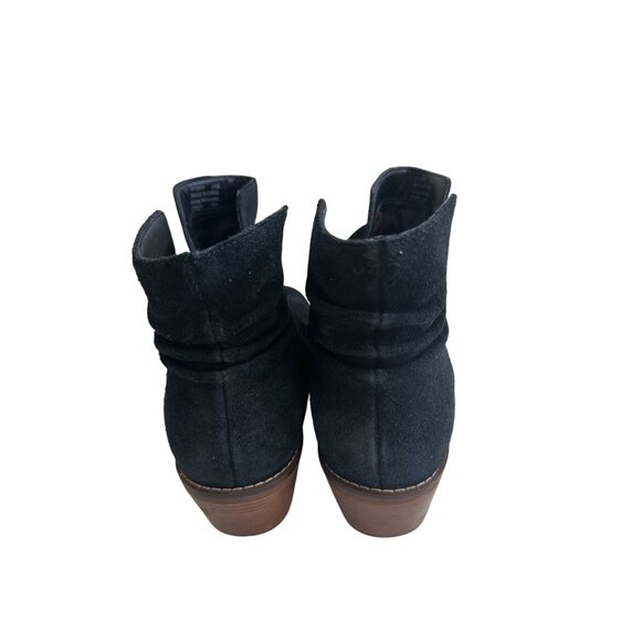 COLE HAAN Black Suede Ankle Booties Boots Size 6.5 - Picture 7 of 8